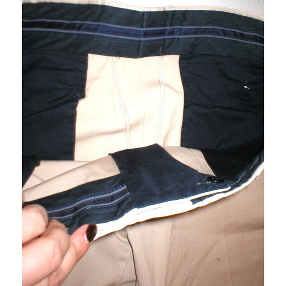 New Mens 42 RG NWT Designer Piombo Suit Beige Tan Italy 54 Cotton 36 35 Tall - Picture 4 of 16